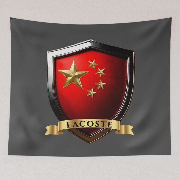 Item preview, Lacoste Chinese Heritage Crest Shield designed and sold by Highlandkings.