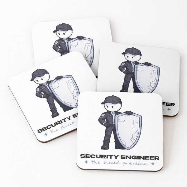 Item preview, The Shield Guardian | Cybersecurity & Digital Protection Illustration designed and sold by Mammoths.
