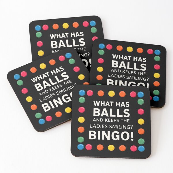 Item preview, What has balls and keeps the ladies smiling? Bingo! designed and sold by zingbing.