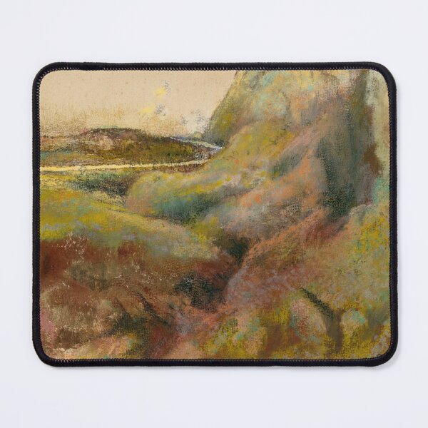 Item preview, Paysage by Edgar Degas: Impressionist Landscape Fine Art Print designed and sold by artofuniverse.