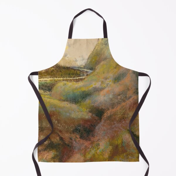 Item preview, Paysage by Edgar Degas: Impressionist Landscape Fine Art Print designed and sold by artofuniverse.