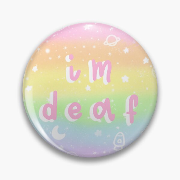 Item preview, I'm Deaf designed and sold by dootdadoodles.