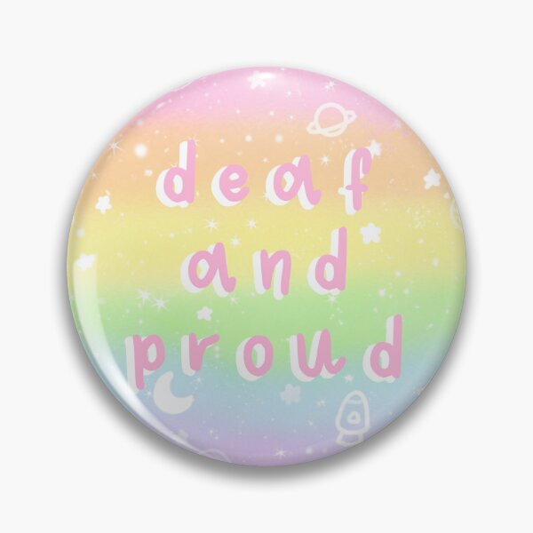 Item preview, Deaf And Proud designed and sold by dootdadoodles.