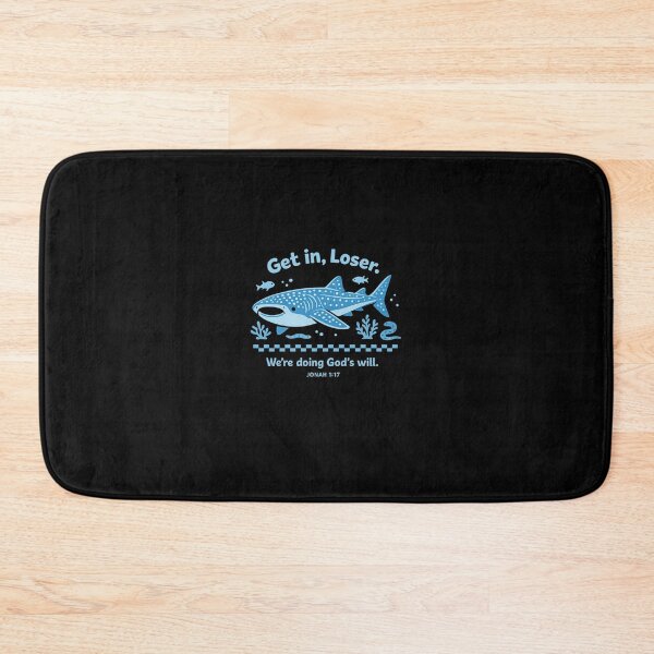 Item preview, Get in, Loser. We’re Doing God’s Will | Jonah 1:17 Whale Shark Shirt designed and sold by DailyDrivesct.