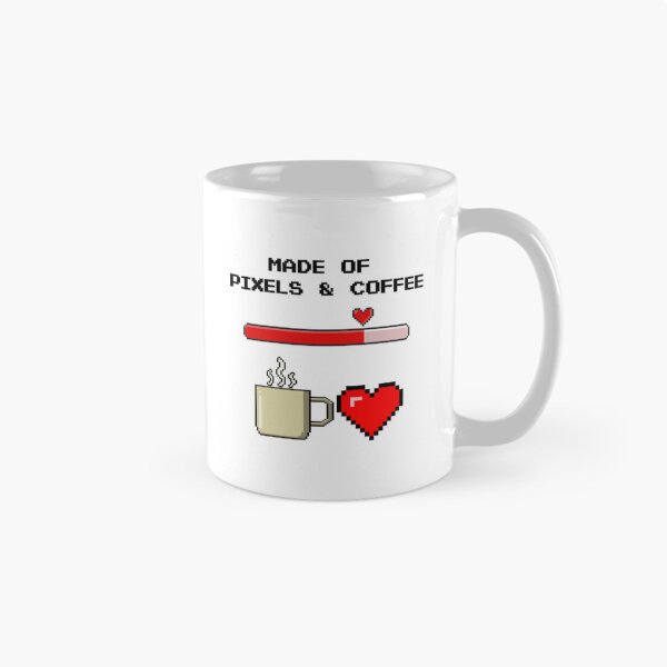 Item preview, Made Of Pixels And Coffee designed and sold by MACcoStudio.