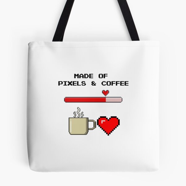 Item preview, Made Of Pixels And Coffee designed and sold by MACcoStudio.