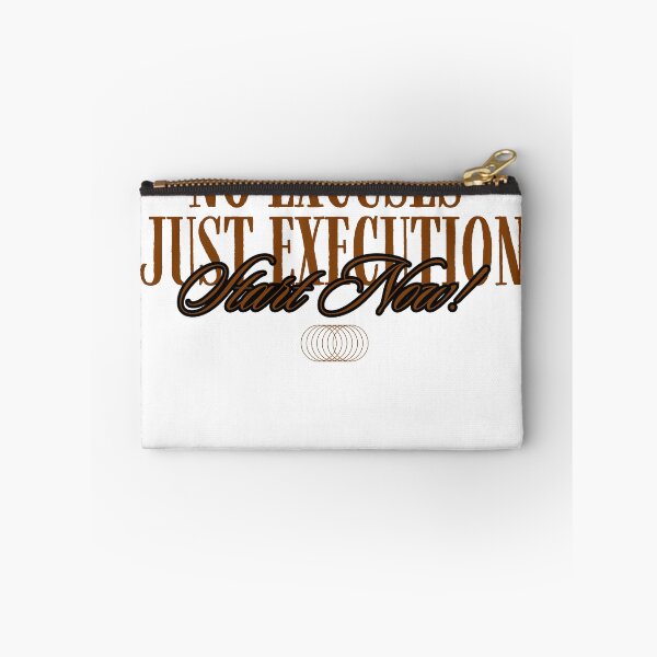 Item preview, No Excuses Just results Start Now  Funny GR designed and sold by BuiltDifferent Mindset.