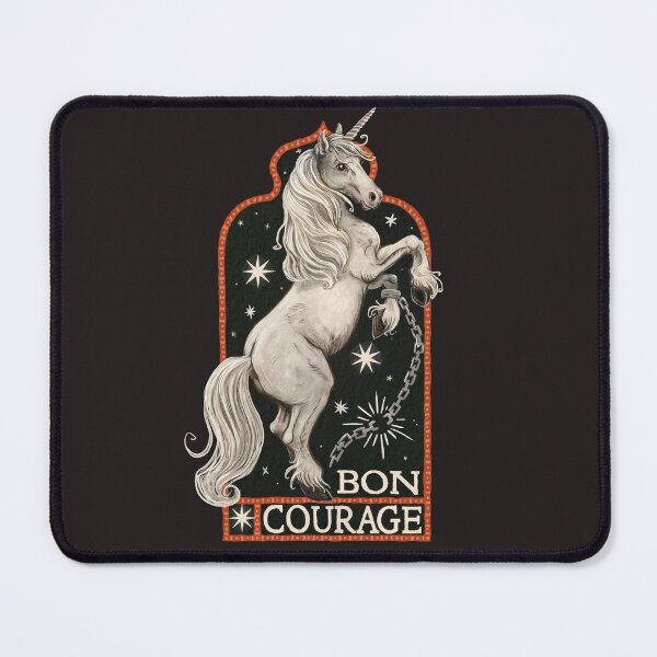 Item preview, Bon Courage Unicorn designed and sold by lauragraves.