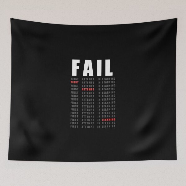 Item preview, FAIL First Attempt In Learning designed and sold by Dondonmart.