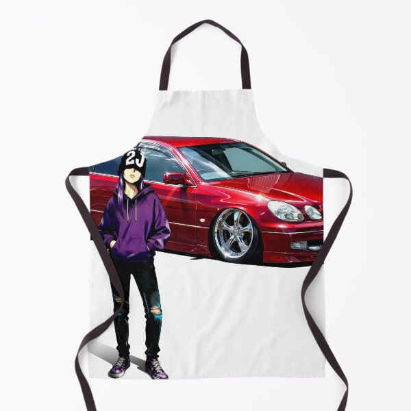 Item preview, JZS161 Aristo 2JZ Girl | Red VIP Lexus GS JDM Drift Art designed and sold by AKIHABARAMOTORS.