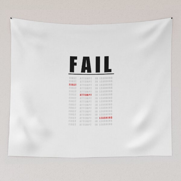 Item preview, FAIL First Attempt In Learning designed and sold by Dondonmart.