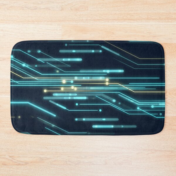 Item preview, Digital Rain Signal Field background designed and sold by stereonut.