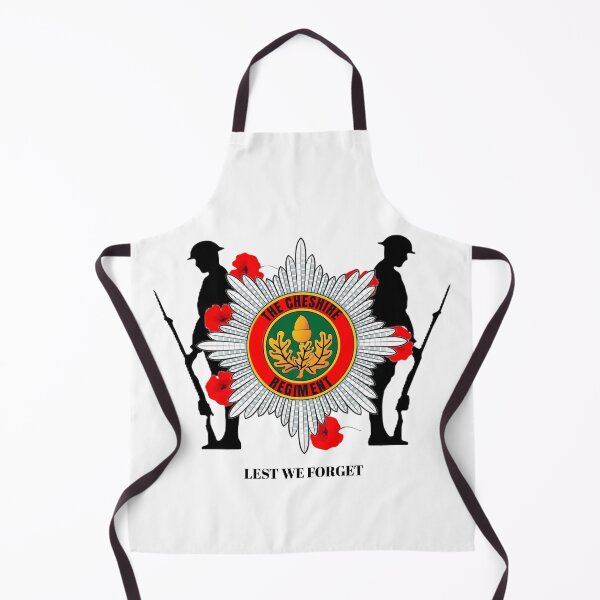 Item preview, The Cheshire Regiment Remembrance Lest we Forget designed and sold by Bootneckstore.