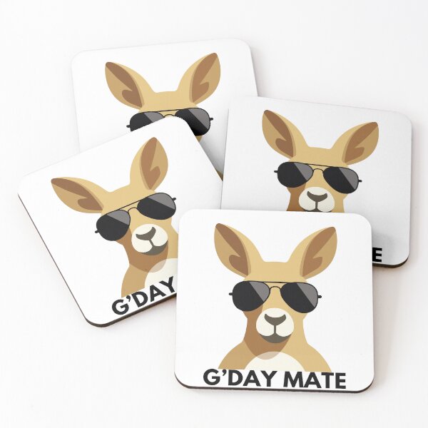 Item preview, G'day Mate Kangaroo - Classic Australian Souvenir designed and sold by KrystalWilson.