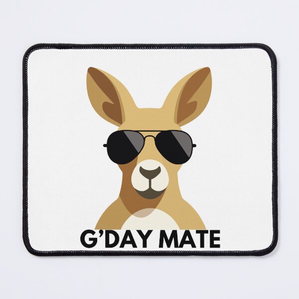 Item preview, G'day Mate Kangaroo - Classic Australian Souvenir designed and sold by KrystalWilson.
