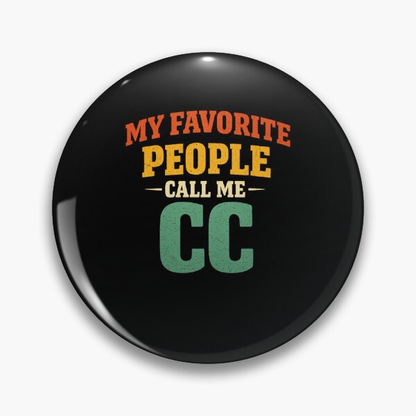 Item preview, My Favorite People Call Me CC Tank Top | Retro Grandparent Shirt | Funny Caregiver Gift | Vintage Typography designed and sold by DailyDrivesct.