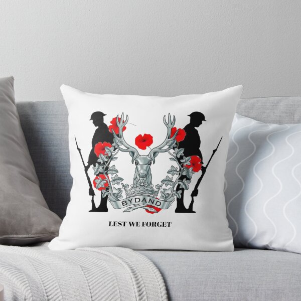 Item preview, Gordon Highlanders Remembrance Lest we Forget designed and sold by Bootneckstore.