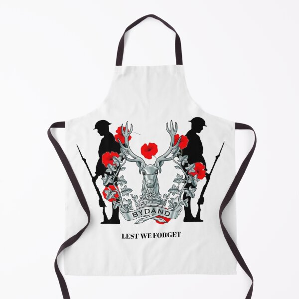 Item preview, Gordon Highlanders Remembrance Lest we Forget designed and sold by Bootneckstore.