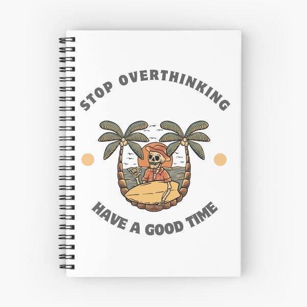 Item preview, Stop Overthinking designed and sold by HELLO TIGER.