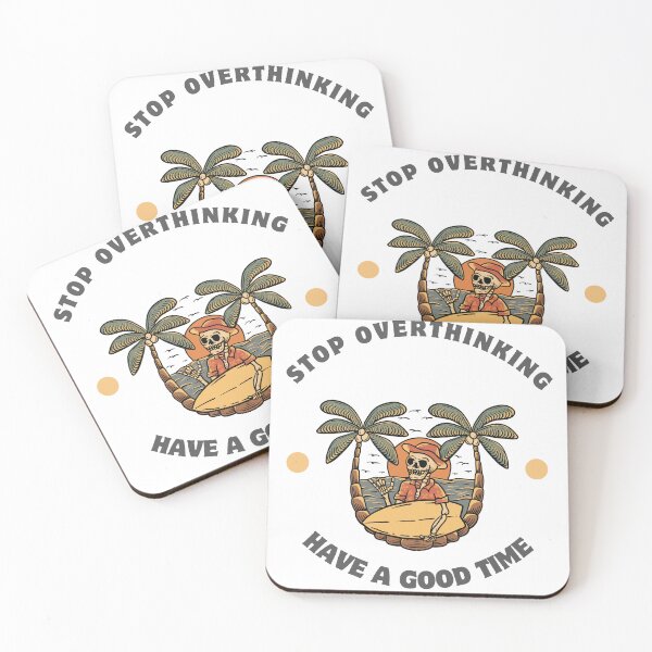 Item preview, Stop Overthinking designed and sold by HELLO TIGER.