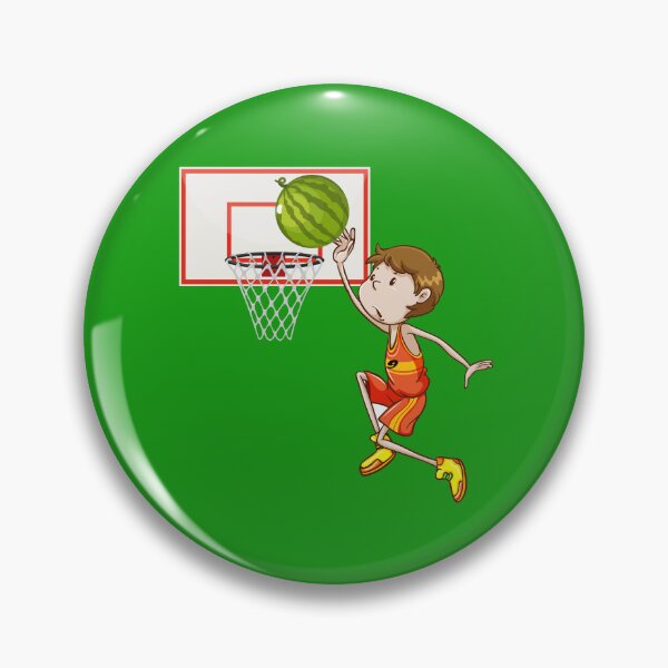 Item preview,   watermelon and Basketball designed and sold by BUTTER7FLY.