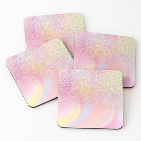 Item preview, Pastel Glitter Gradient Abstract Holographic designed and sold by GirlyTrend.