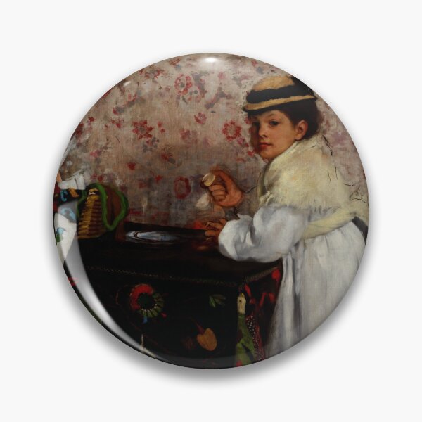 Item preview, Portrait of Mlle Hortense Valpincon by Edgar Degas: Vintage Interior Art Poster designed and sold by artofuniverse.
