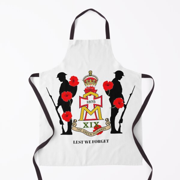 Item preview, The Green Howards Remembrance Lest we Forget designed and sold by Bootneckstore.