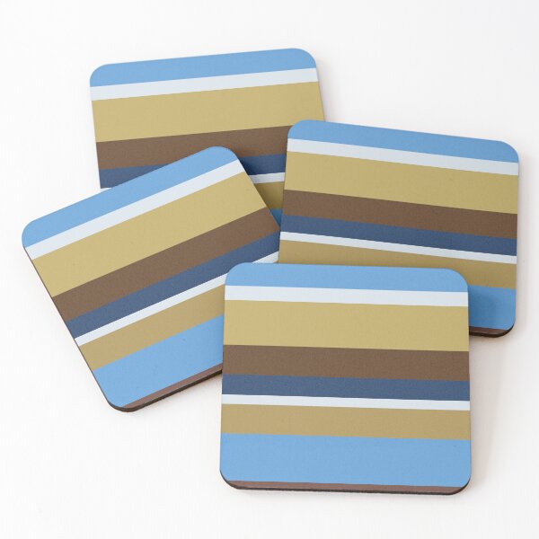 Item preview, Retro Earth Tone Stripes designed and sold by zamzan.