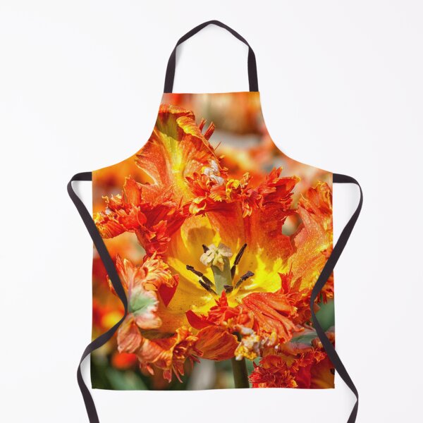 Item preview, Close-up of beautiful orange parrot tulips  designed and sold by Photopat.