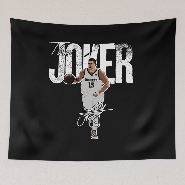 Item preview, Nikola Jokic The Joker Basketball Denver Signature 80S 90S Bootleg Rap Style Un designed and sold by Loop1.