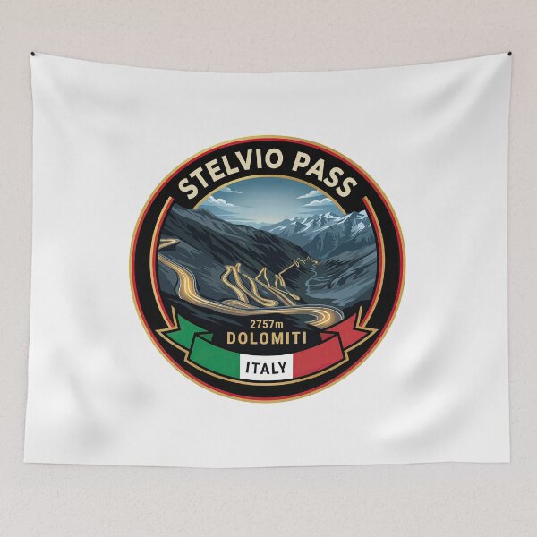 Item preview, Stelvio Pass - Famous Mountain Road Italy designed and sold by enzoade.