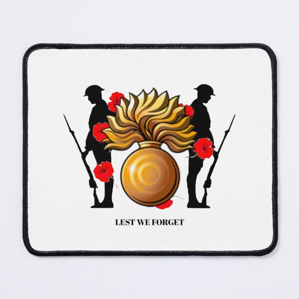 Item preview, Grenadier Guards Remembrance Lest we Forget designed and sold by Bootneckstore.