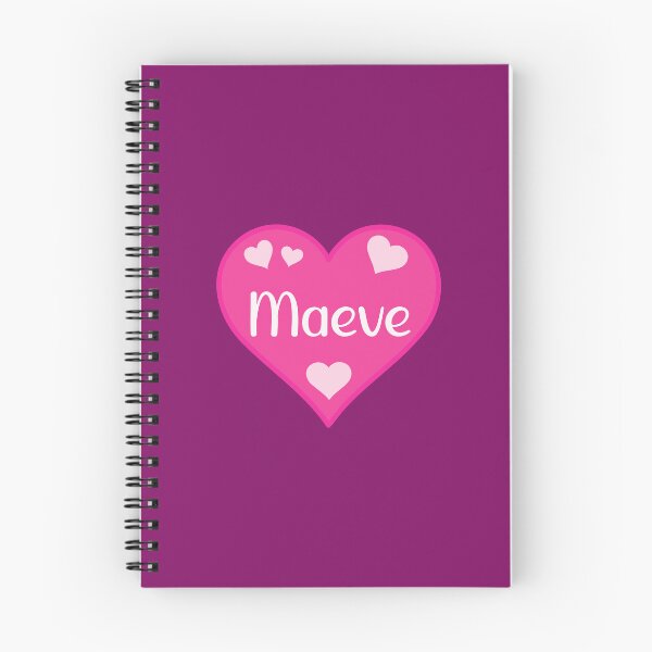 Item preview, Maeve Name Pink Heart  designed and sold by Jeallan Designs.