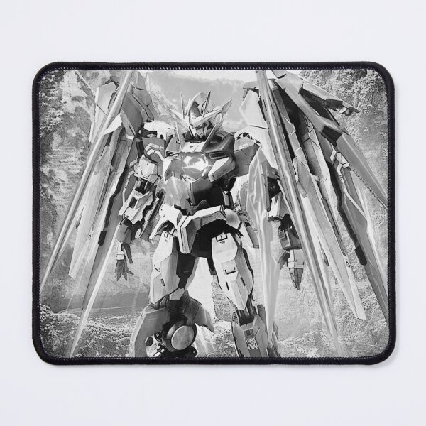 Item preview, black white GNT-0000 00 Qan[T] exia gundam remaster digital art designed and sold by sabartgunpla.