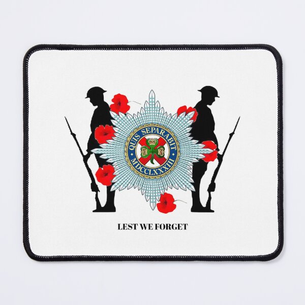 Item preview, Irish Guards Remembrance Lest we Forget designed and sold by Bootneckstore.