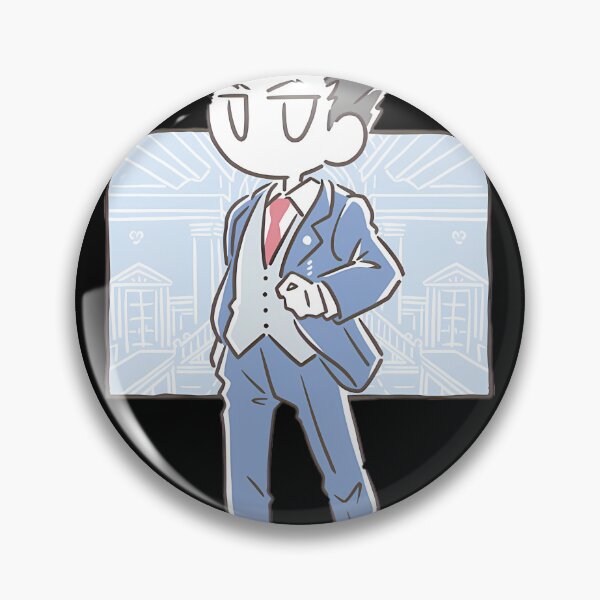 Item preview, Chibi Lawyer In Blue Suit designed and sold by KellyfuTStudio.