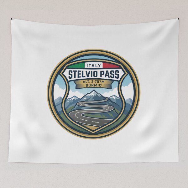 Item preview, Stelvio Pass - Legendary Mountain Pass Italy designed and sold by enzoade.