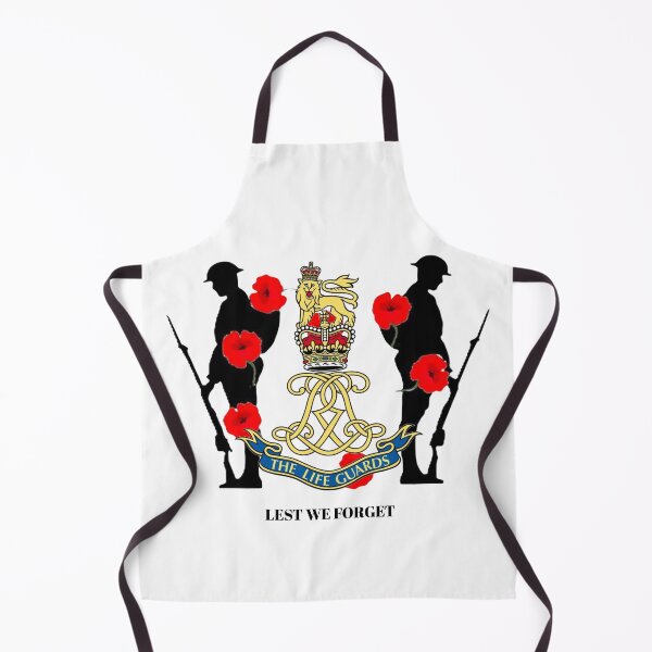 Item preview, The Life Guards Remembrance Lest we Forget designed and sold by Bootneckstore.