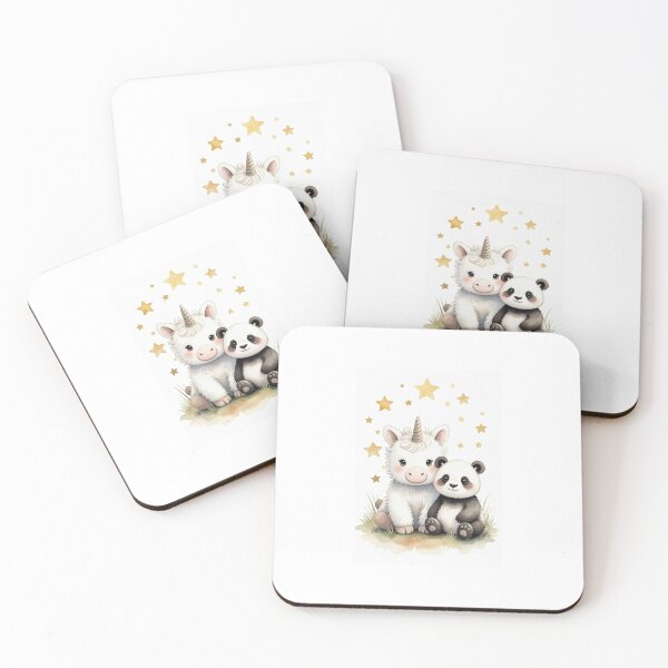 Item preview, Baby Unicorn and Baby Panda designed and sold by Rockshots1234.