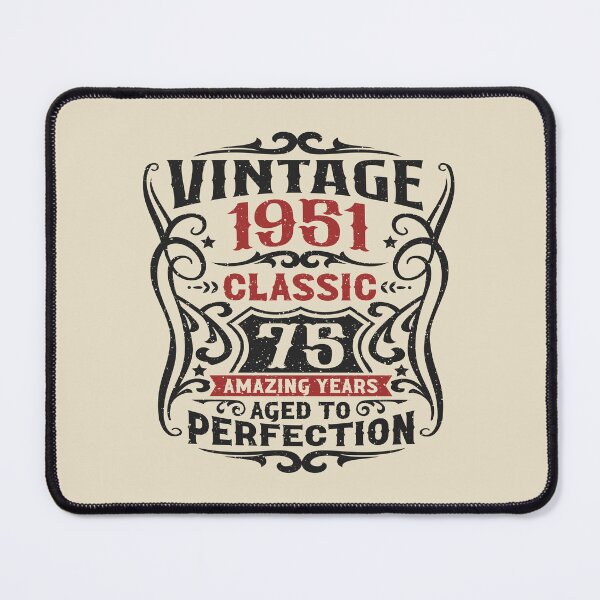 Item preview, 75th Birthday Vintage 1951 Classic 75 Amazing Years designed and sold by eclecTEEq.