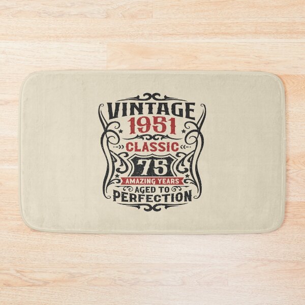 Item preview, 75th Birthday Vintage 1951 Classic 75 Amazing Years designed and sold by eclecTEEq.