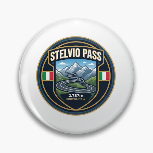 Item preview, Stelvio Pass - Iconic Alpine Road designed and sold by enzoade.