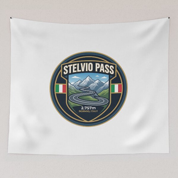 Item preview, Stelvio Pass - Iconic Alpine Road designed and sold by enzoade.