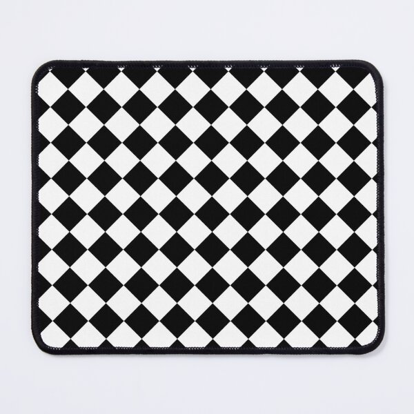 Item preview, Black and White Harlequin Diamonds designed and sold by kitschandkawaii.