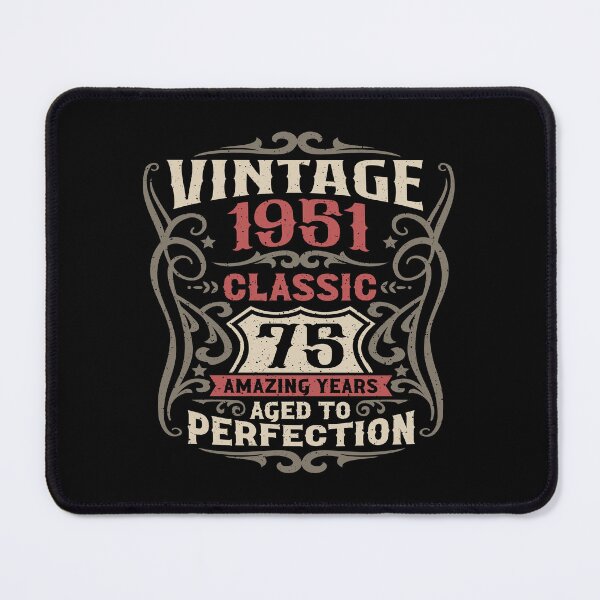 Item preview, 75th Birthday Vintage 1951 Classic 75 Amazing Years designed and sold by eclecTEEq.