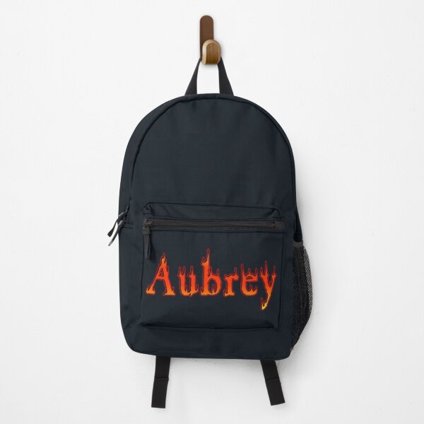 Item preview, Aubrey Name Fiery Molten Lava Drip Typography designed and sold by EchoPrint Co..