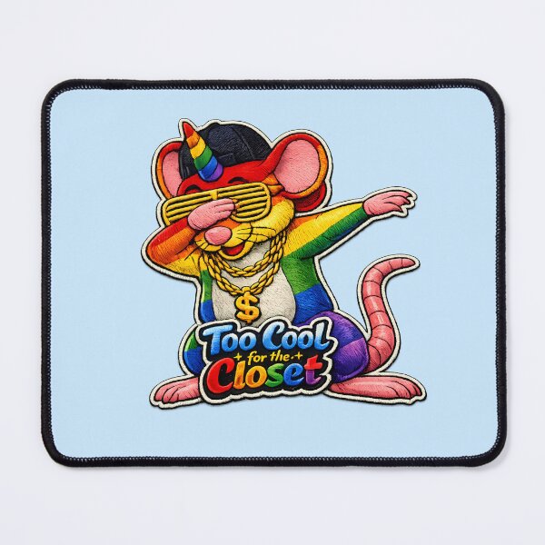 Item preview, Too Cool for the Closet Mouse designed and sold by Mastermind-Art.