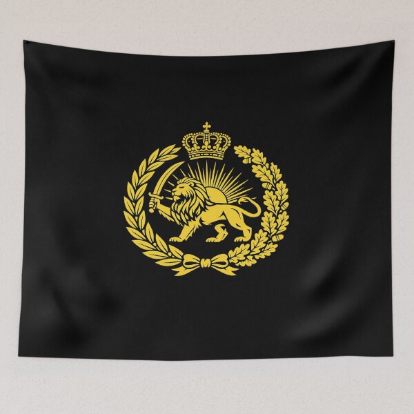 Item preview, Golden Lion & Sun Emblem | Royal Heraldic Persian-Inspired Crest T-Shirt designed and sold by DailyDrivesct.