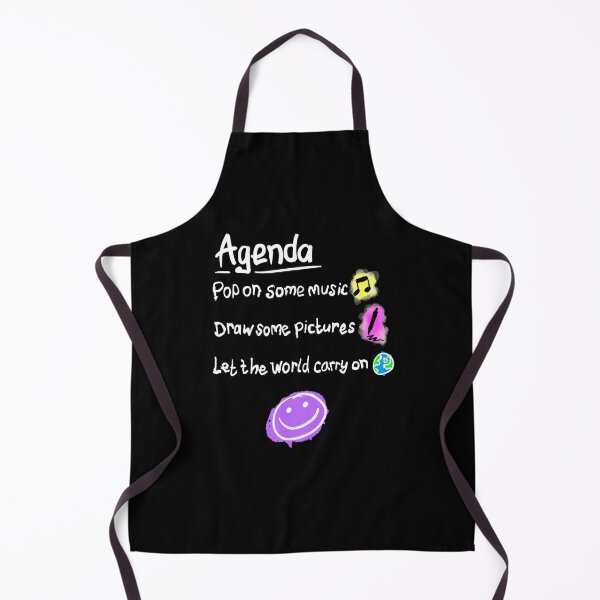 Item preview, Today's agenda (white text) designed and sold by LostintheLines.